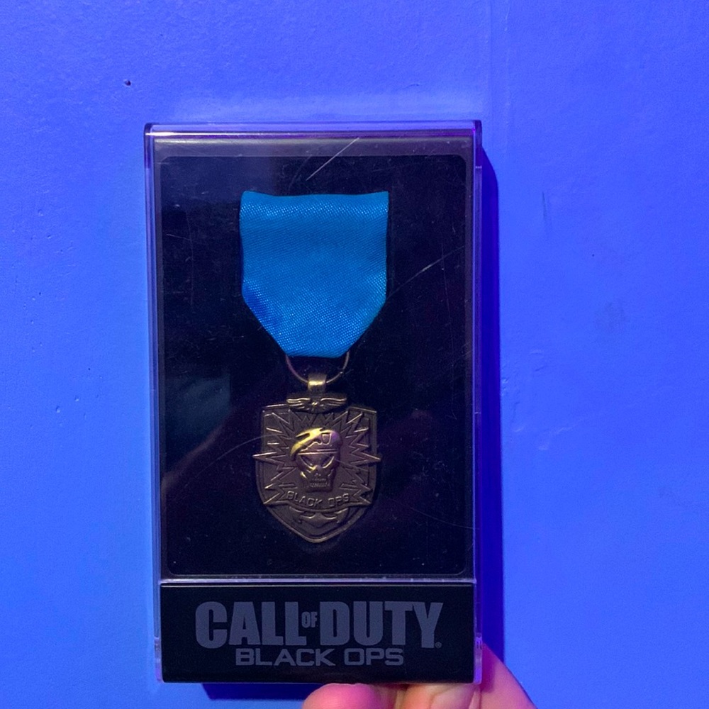 This is a collection collectors item from the hit game Call Of Duty Black Ops.
